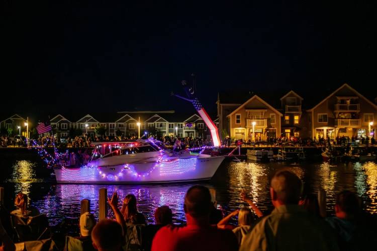 Lighted Boat Parade Aransas Princess